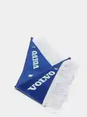 Синий вымпел "VOLVO. СПАСИ И СОХРАНИ", 47х12 см