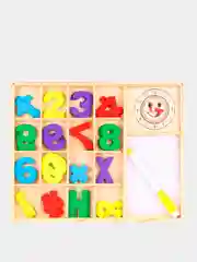 Деревянная игрушка Счеты, обучающий набор для детей