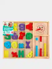 Деревянная игрушка Счеты, обучающий набор для детей