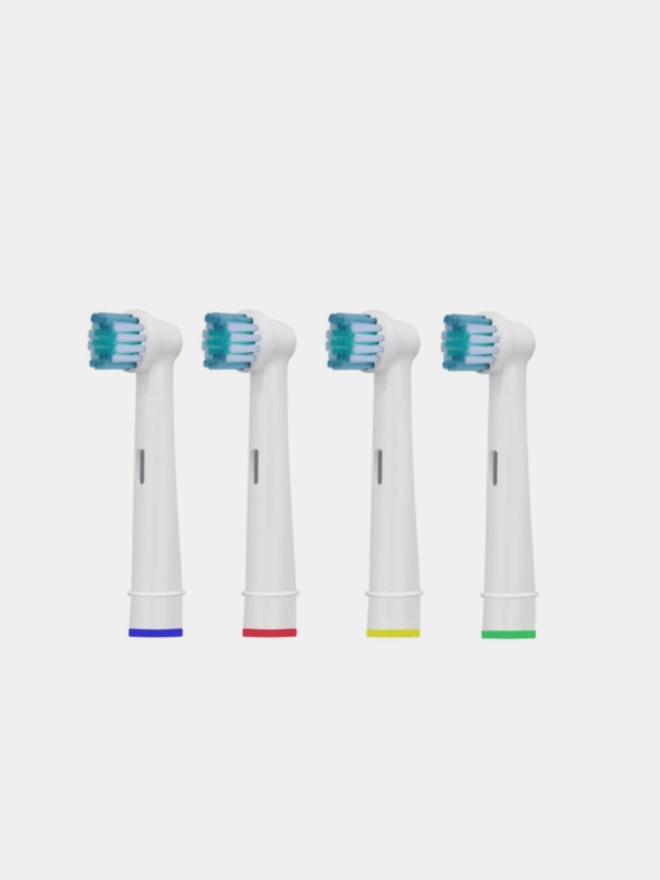 Насадки для электрической зубной щетки Oral B/ для зубных щёток Oral-b,  набор из 4 шт