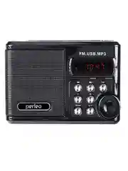 Черный perfeo мини-аудио Sound Ranger, УКВ+FM, MP3 (USB/TF), USB-audio, BL-5C 1000mAh
