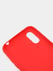 Красный чехол Samsung Galaxy A01 / M01 / Самсунг Галакси А01 / М01 силиконовый цветной матовый