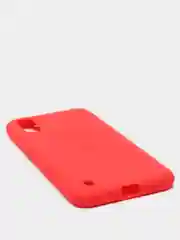 Красный чехол Samsung Galaxy A01 / M01 / Самсунг Галакси А01 / М01 силиконовый цветной матовый