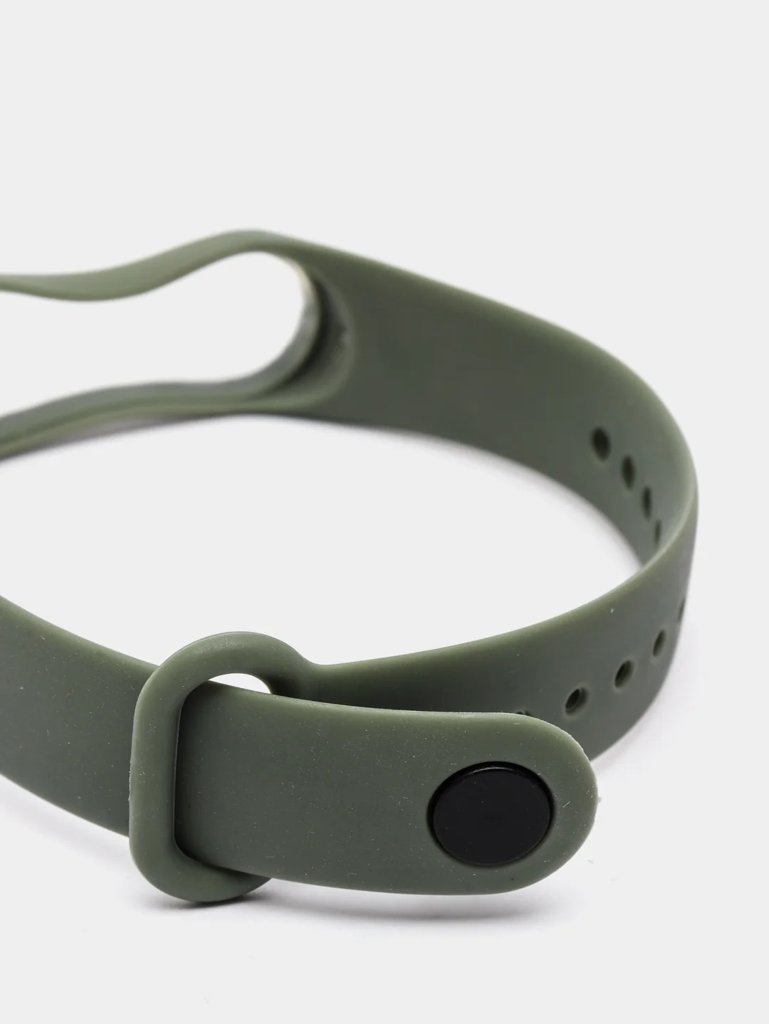 Оливковый силиконовый ремешок для Xiaomi Mi Band 3, Mi Band 4