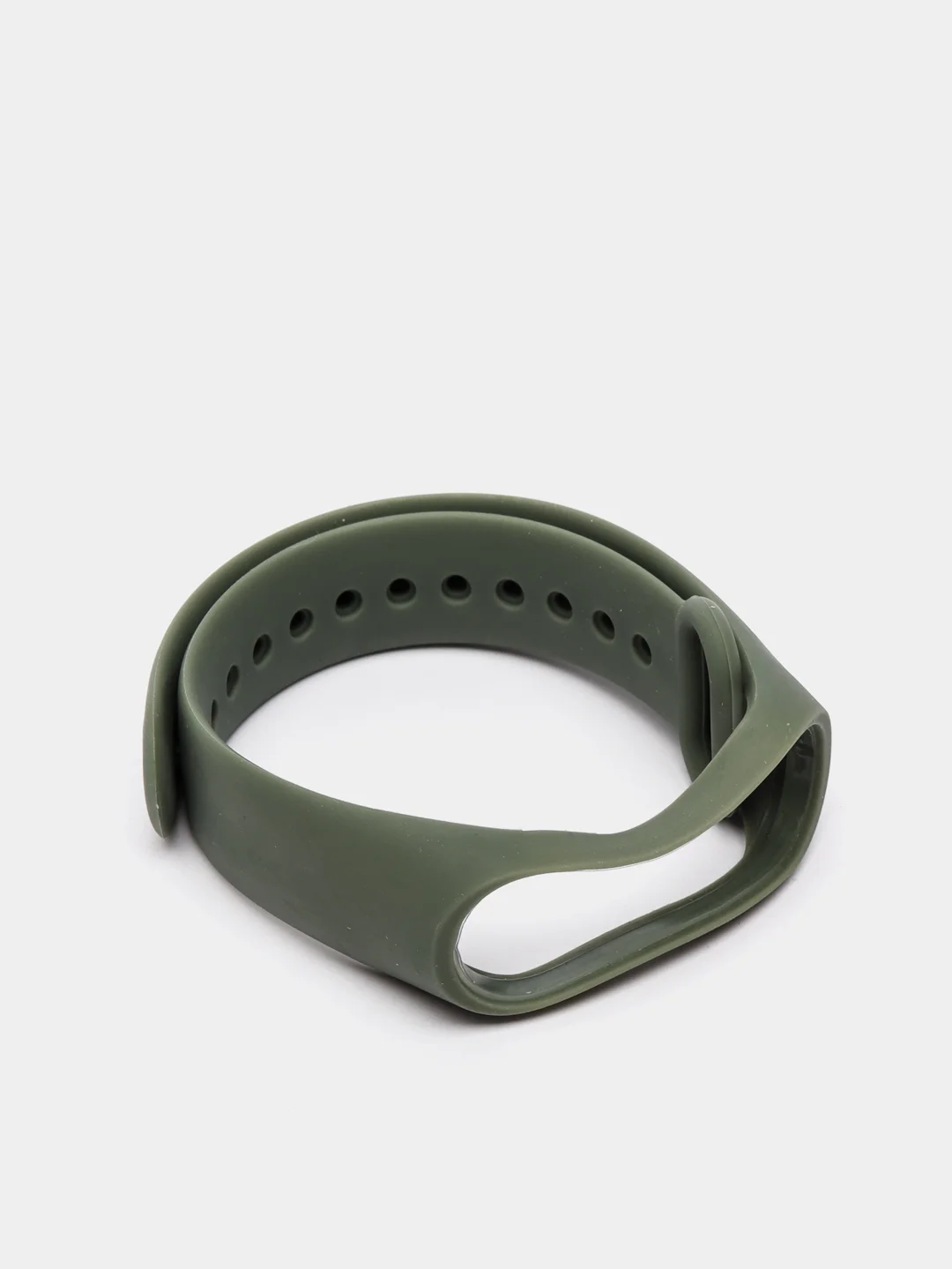 Оливковый силиконовый ремешок для Xiaomi Mi Band 3, Mi Band 4