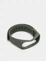 Оливковый силиконовый ремешок для Xiaomi Mi Band 3, Mi Band 4