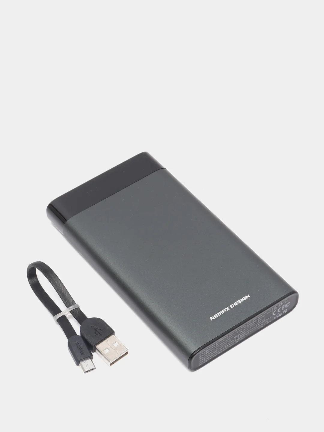 Серый мобильный аккумулятор (PowerBank) REMAX Renor Series RPP-120 10000 mAh