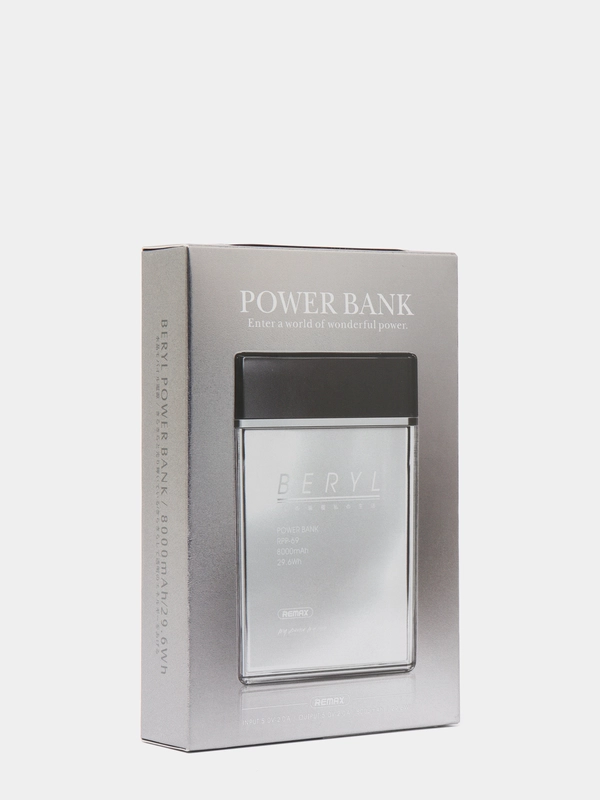 Мобильный аккумулятор (PowerBank) REMAX Beryl RPP-69 8000 mAh