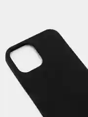 Силиконовый чёрный матовый чехол iPhone 12 Mini, iPhone 12, 12 Pro, iPhone 12 Pro Max