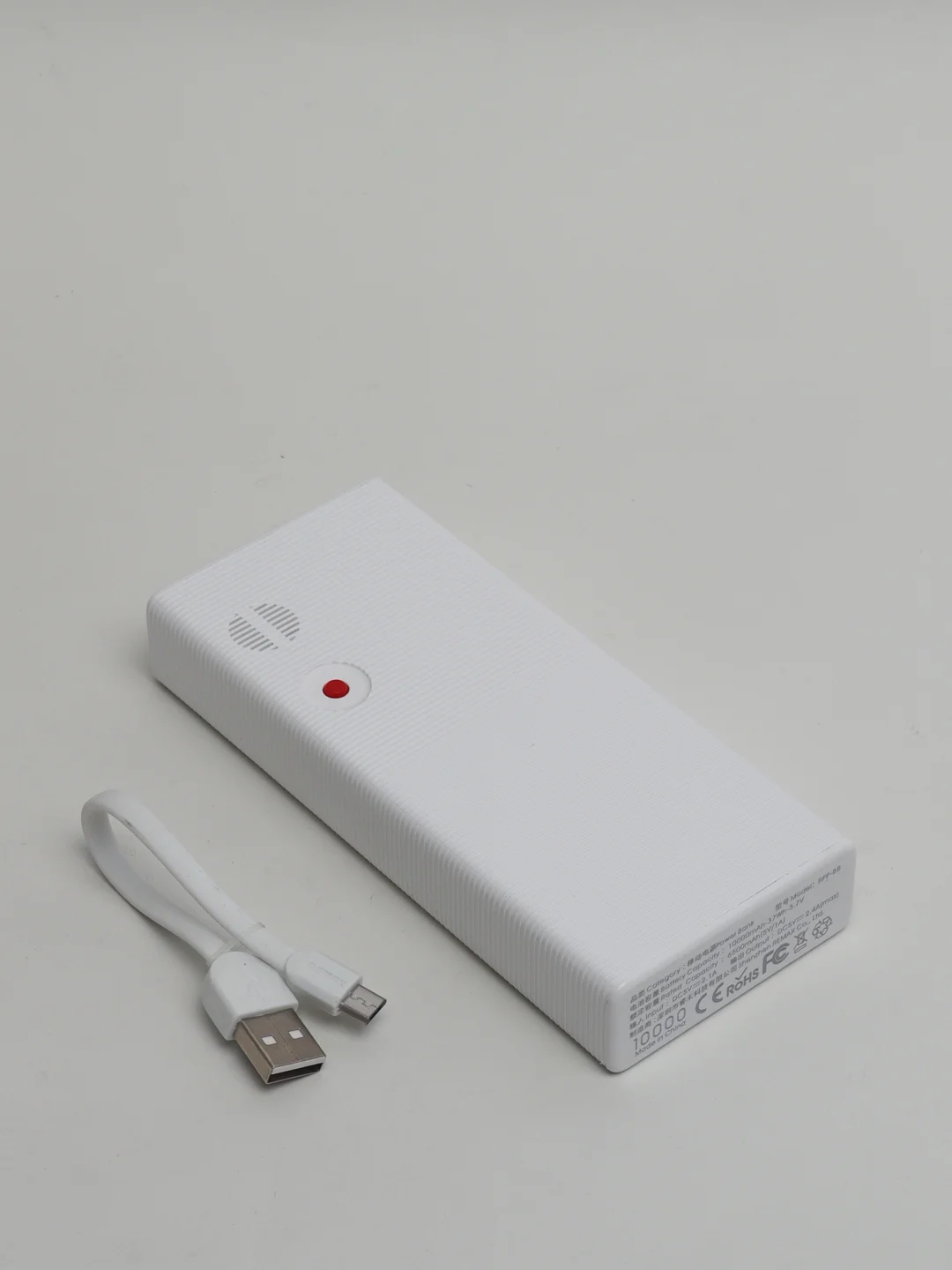Белый мобильный аккумулятор (PowerBank) REMAX Dot Series RPP-88 10000 mAh