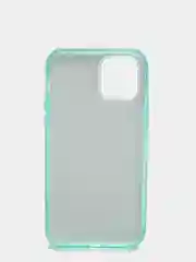 Бирюзовый чехол блестящий iPhone 12 Mini