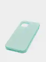 Бирюзовый чехол блестящий iPhone 12 Mini
