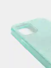 Бирюзовый чехол блестящий iPhone 12 Mini