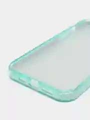 Бирюзовый чехол блестящий iPhone 12 Mini