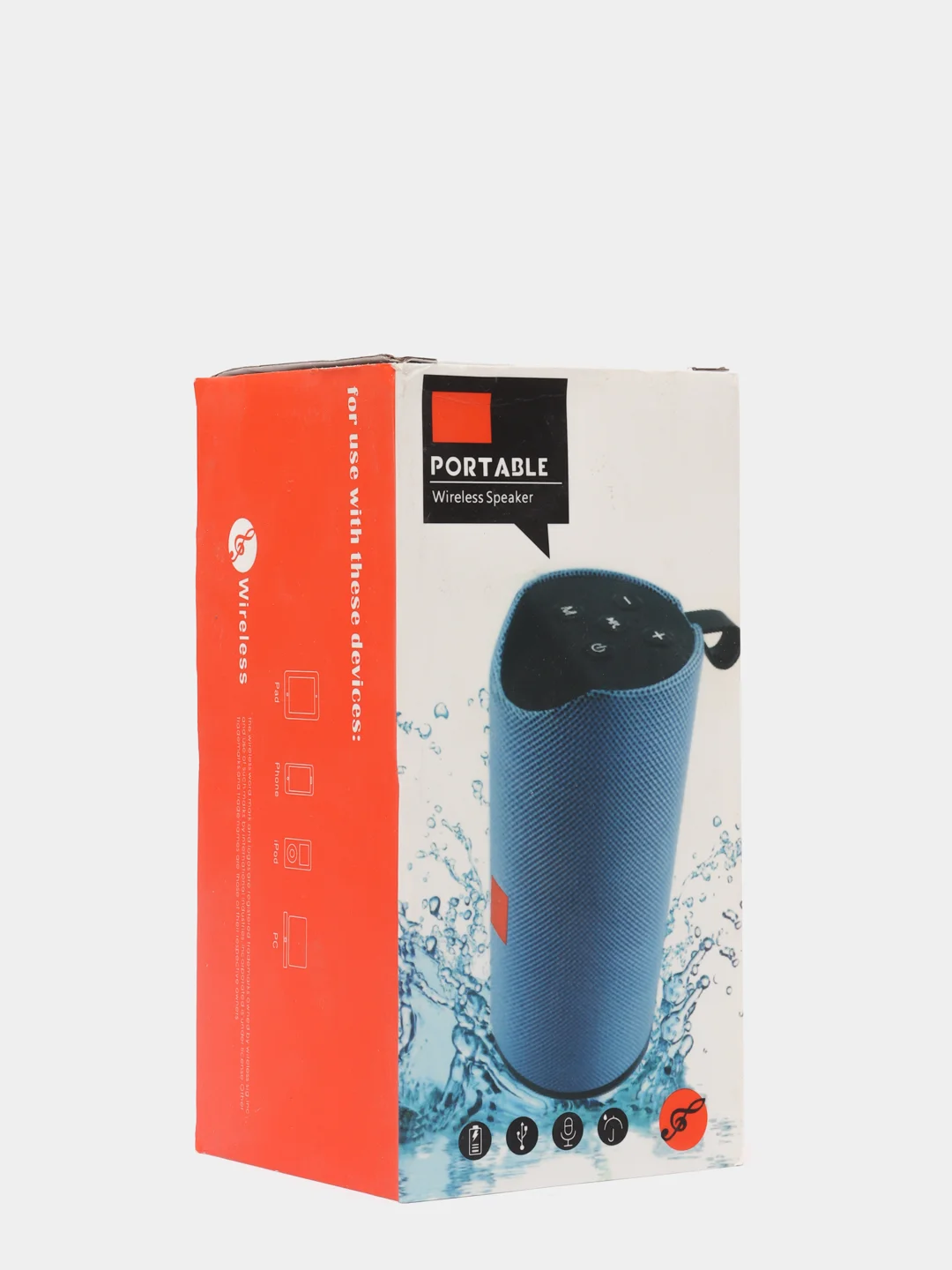 Серый портативная Bluetooth колонка Portable TG-113