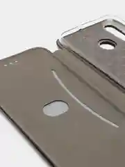 Угольный чехол книжка HUAWEI P30 LITE, HONOR 20 LITE, HONOR 20S