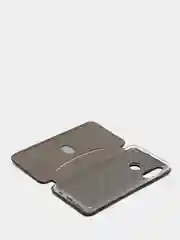 Угольный чехол книжка HUAWEI P30 LITE, HONOR 20 LITE, HONOR 20S