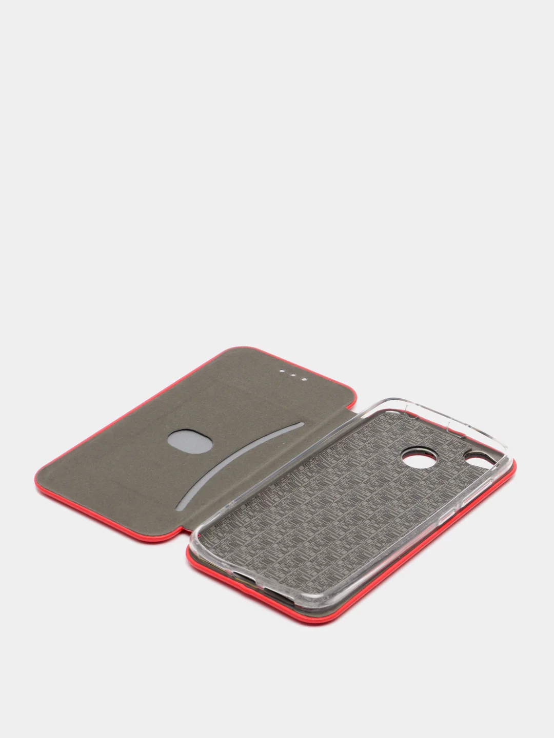Красный чехол книжка Xiaomi Redmi 4X