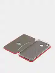 Красный чехол книжка Xiaomi Redmi 4X