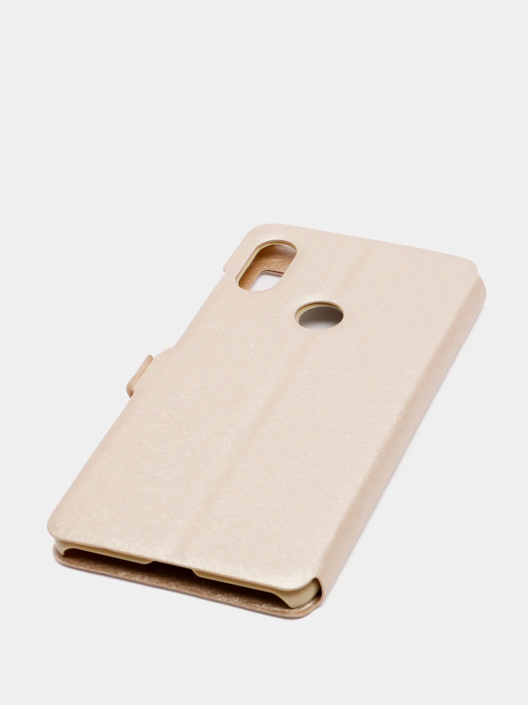 Горчичный чехол книжка Xiaomi Redmi Note 6 / Note 6 Pro