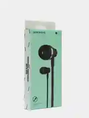 Черный наушники BOROFONE BM21, проводные, внутриканальные