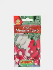 Семена Редис "Мульти трио" набор 1, 3, 5 уп