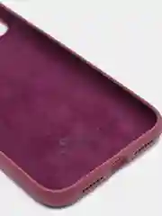 Багровый чехол Silicone Case для iPhone 11 с закрытым низом