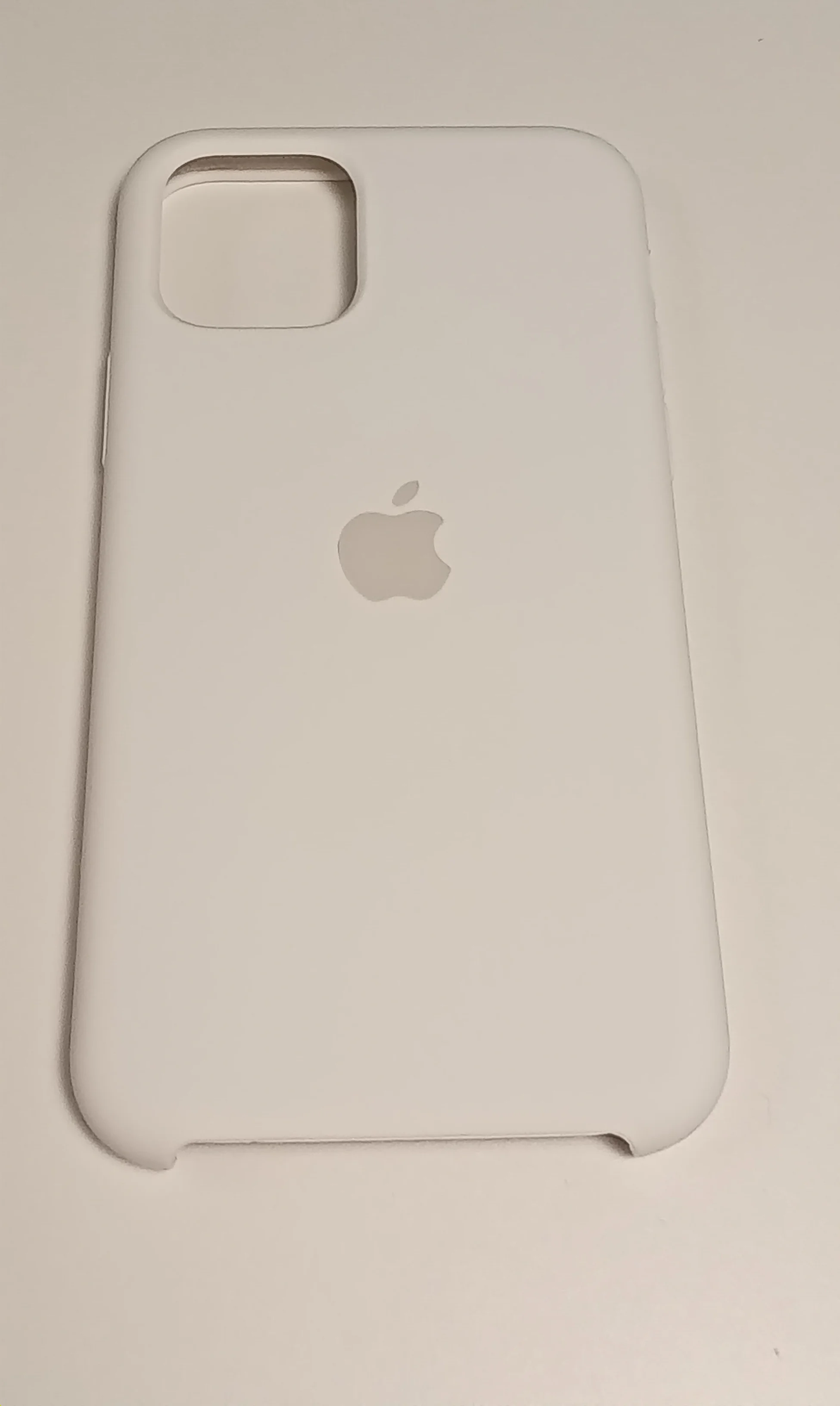 Белый чехол с бархатом iPhone 11 Pro