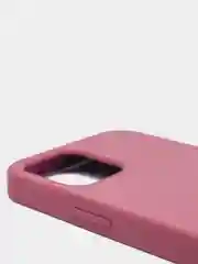 Багровый чехол Silicone Case для iPhone 12 / iPhone 12 Pro, закрытый низ