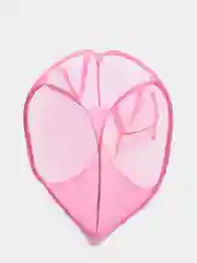 Розовый корзина для игрушек