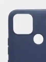 Темно-синий чехол силиконовый для Realme C21Y реалми с21 y
