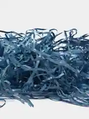 Голубой наполнитель с блёстками для подарочных коробок  100 гр