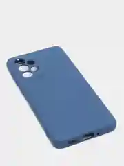 Синий чехол для Samsung Galaxy A33 5G, с бархатной подкладкой