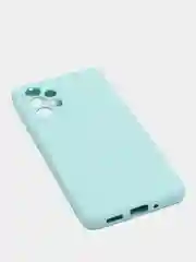 Бирюзовый чехол для Samsung Galaxy A33 5G, с бархатной подкладкой