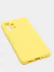 Желтый чехол для Samsung Galaxy A33 5G, с бархатной подкладкой