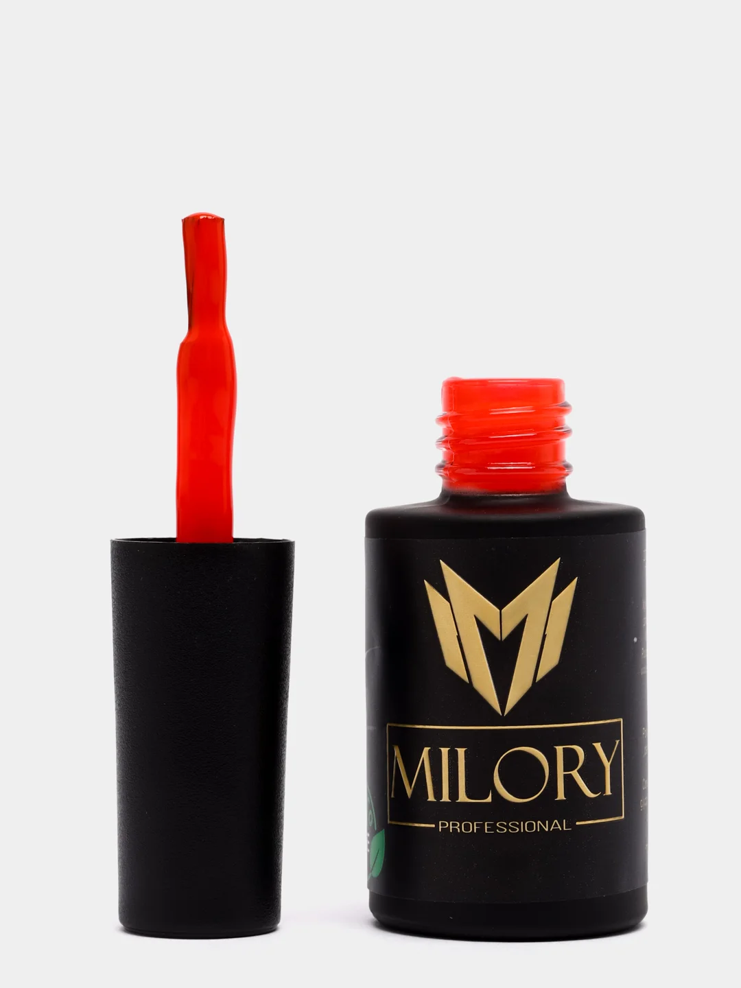 Оранжевый milory, гель-лак Neon Collection № 03, 10 г