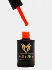 Оранжевый milory, гель-лак Neon Collection № 02, 10 г, Арт.:MLGN2