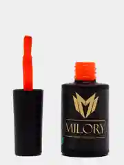 Оранжевый milory, гель-лак Neon Collection № 02, 10 г, Арт.:MLGN2