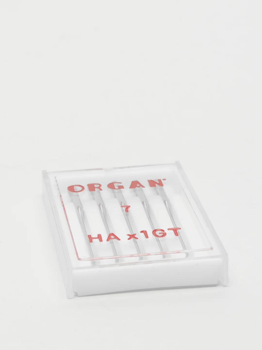 Иглы для швейных машин ORGAN Креп, Шелк, №55, 5 штук в пенале