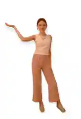 Коралловый меланж комплект брючный для подростка