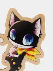 Черный деревянная 2д фигурка по игре "Персона 5 / Persona 5"