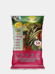 Грунт "БИУД" Овощной, универсальный, 5 л