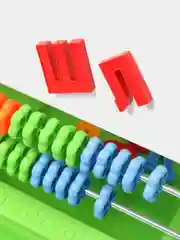 Зеленый мольберт детский, двусторонний