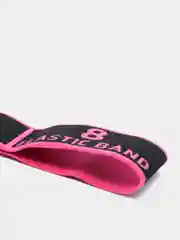 Розовый эспандер ленточный, лента, резинка, для растяжки, ElastiсBand