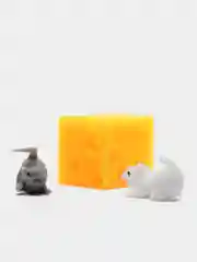 Желтый сыр и две мышки - игрушка для развития моторики