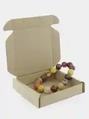 Браслет "Классика" из яшмы австралийской (Мукаит), 10мм