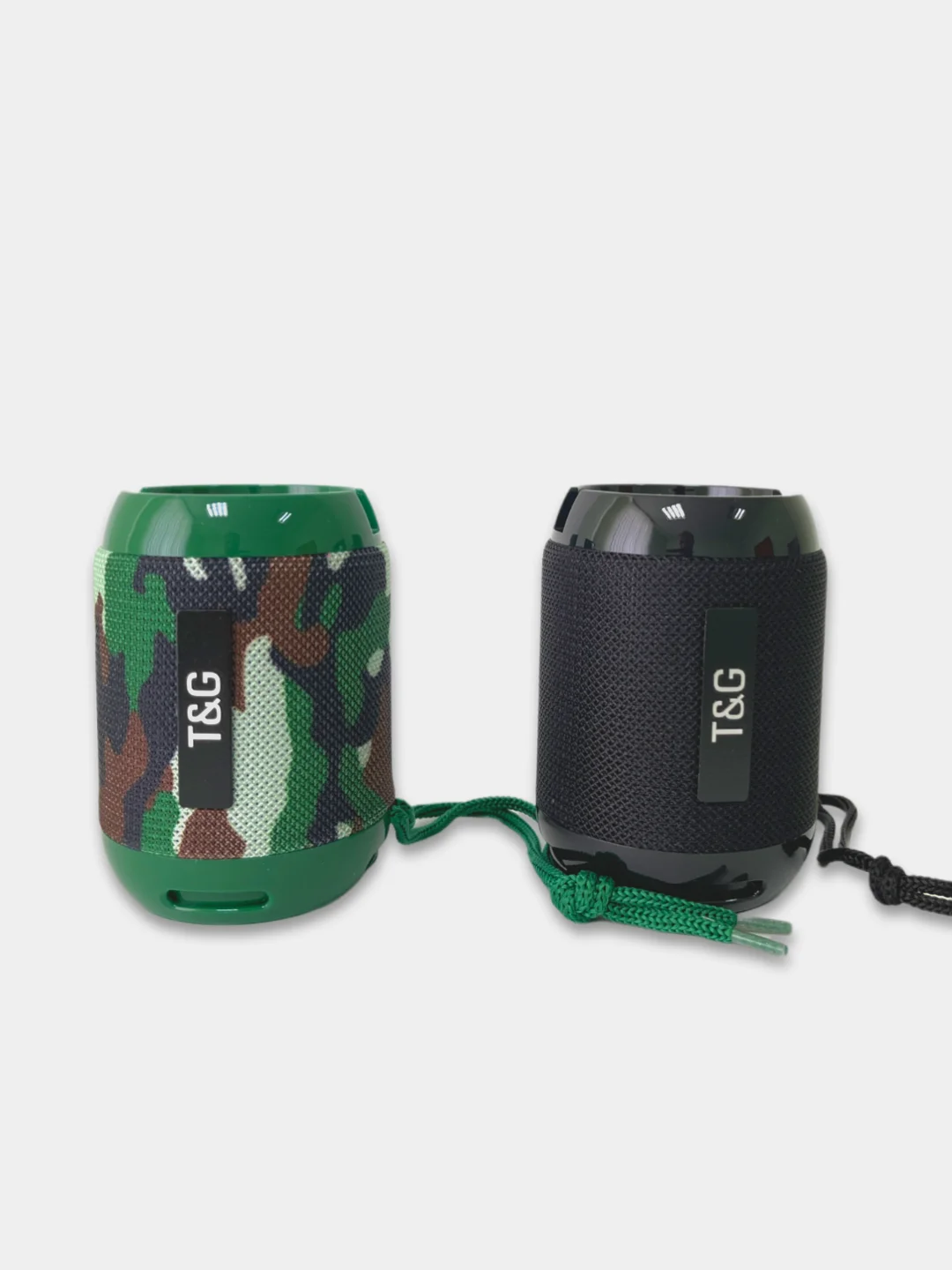 Хаки портативная Bluetooth колонка TG-129C с функцией радио