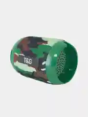 Хаки портативная Bluetooth колонка TG-129C с функцией радио