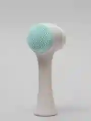 Голубой двухсторонняя щетка для очищения лица