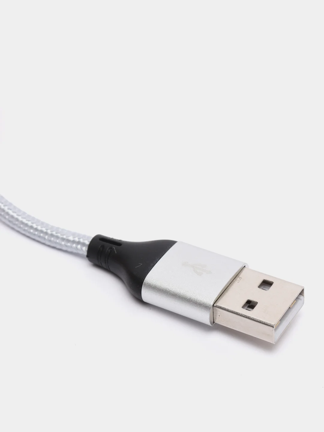 Прозрачный магнитный кабель с быстрой зарядкой 3А и разъемы micro-USB / Type-C / iPhone Lightning